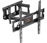 RICOO Soporte TV Pared 32-55" Pulgadas (81-140cm) S6244 Brazo articulado Giratorio Inclinable Colgador televisión Universal VESA 200x200-400x400 Negro