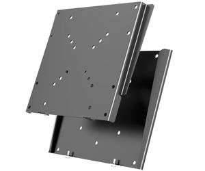 RICOO Soporte TV Pared Fijo para Televisor 32-55 Pulgadas Ultra Slim F0522 | Plano Smart TV OLED LED LCD Curvo y Monitor Anclaje a Muro Pantalla Televisión Capacidad hasta 30 kg VESA 200 x 200