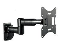 RICOO Soporte TV Pared Giratorio Inclinable Televisión 13-32" (33-81cm) S2822 Brazo Universal Televisor LED/LCD/Curvo VESA 75x75-200x200 Negro