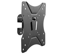 RICOO Soporte TV Pared Giratorio Inclinable Televisión 23-42" (58-107cm) S7122 Porta Universal Televisor LED/LCD/Curvo VESA 75x75-200x200 Negro