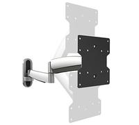 RICOO Soporte TV Pared Giratorio Inclinable Televisión 27-47" (69-119cm) #S2722 Brazo Universal Televisor LED/LCD VESA 100x100 200x200 Plata