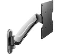 RICOO Soporte TV Pared Giratorio Inclinable Televisión 27-50" (69-127cm) S2622 Brazo Universal Televisor LED/LCD VESA 100x100 200x200 Plata