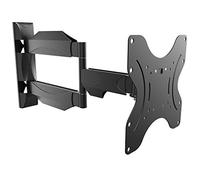 RICOO Soporte TV Pared Giratorio Inclinable Televisión 29-47" (74-119cm) S0822 Brazo Universal Televisor LED/LCD/Curvo VESA 75x75-200x200 Negro