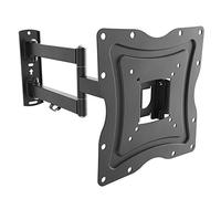 RICOO Soporte TV Pared Giratorio Inclinable Televisión 29-50" (74-127cm) S2222 Brazo Universal Televisor LED/LCD/Curvo VESA 75x75 200x200 Negro