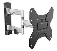 RICOO Soporte TV Pared Giratorio Inclinable Televisión 30-55" (76-140cm) S3222 Brazo Universal Televisor LED/LCD/Curvo VESA 75x75 200x200 Negro
