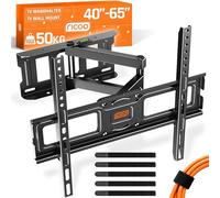 RICOO Soporte TV Pared Giratorio Inclinable Televisión 30-55" (76-140cm) S5144 Brazo articulado Televisor LED/LCD/Curvo VESA 200x200-400x400