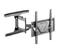 RICOO Soporte TV Pared Giratorio Inclinable Televisión 32-55" (81-140cm) S5944 Brazo Universal Televisor LED/LCD/Curvo VESA 200x200-400x400