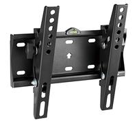 RICOO Soporte TV Pared Inclinable Fijo Plano Televisión 23-42" (58-107cm) N2122 Slim Universal Televisor LED/LCD/Curvo VESA 50x50-200x200