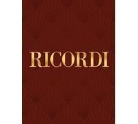 Ricordi Esercizio Giornaliero, Op. 337, 40 Studi Piano Method Composed by Czerny Edited by Giuseppe Buonamici