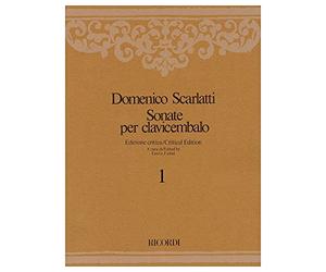 Ricordi Sonate per Clavicembalo Volume 4 Critical Edition Piano Collection by Scarlatti Edited by Emilia Fadini
