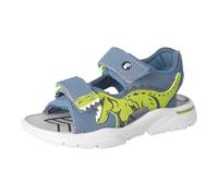 RICOSTA Botas Cory - Zapatillas para aprender a andar - Suela antideslizante - Plantillas extraíbles - Ajuste medio - Zapatos infantiles, Pavone Petrol 141, 30 EU