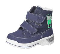 RICOSTA Botas Jani, para niños, para aprender a andar, anchura: media, suelta, Sympatex, luz intermitente, Océano Náutico 180, 26 EU Ancho