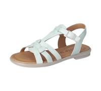 RICOSTA Chica Sandalias BIRTE,Ancho: Normal (WMS),Sandalia,Zapato de Verano,Sandalia de Verano,cómoda,Plana,Verde (Jade / 520),39 EU