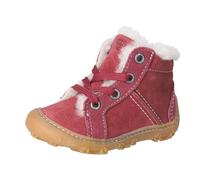 RICOSTA ELIA - Botas para niña para aprender a andar, ancho: ancho, terracare, zapatos descalzos, Borgoña 370, 24 EU Ancho