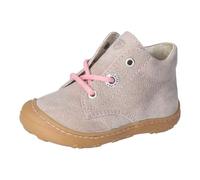 RICOSTA niña Botas Cory,Ancho: Normal (WMS),Plantilla Desmontable,terracare,RICOSTAcare,Botas de Cordones,Botines,Cuero,Beige (kies/Rosa / 670),21 EU