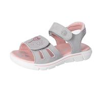 RICOSTA Sandalias con tiras para niñas, sandalias para niños, ancho mediano, Frost 440, 32 EU