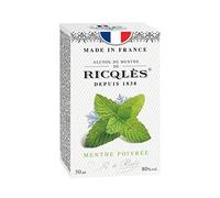 RICQLES - ALCOHOL DE MENTA - Menta - Tamaño viaje - Made in France - Frasco redondo 30 ml