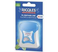 Ricqlès - Hilo dental encerado fluorado (60 m)