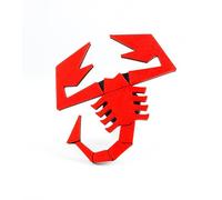 Ricreo Accesorio con Logotipo de Escorpión para 500/595/695, Insignia para difusor Trasero, Escudo para Rejilla Fiat, Emblema Insignia Durabilidad