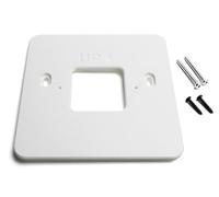 Ricreo Adaptador marco para termostato inteligente compatible con Tado | Placa de pared para caja eléctrica 503 | Incluye kit de tornillos | Compatible con Tado Termostato Cableado | Soporte elegante
