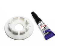 Ricreo Kit de reparación de válvula dentada compatible con Netatmo Cabezal termostático inteligente - Repuesto para reparar válvula termostática Smart - Accesorio calefactor - Incluye pegamento