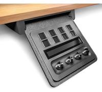 Ricreo Soporte de Escritorio Ajustable para Stream Deck MK1/MK2, Ahorra Espacio para Escritorio ordenado, instalación rápida con Cinta Adhesiva de Doble Cara y Tornillos (Stream Deck Plus)