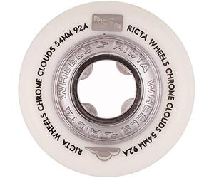 Ricta 54mm Chrome Clouds 92a wielen white