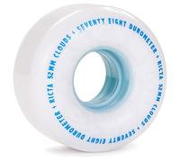 Ricta Clouds - Juego de 4 Ruedas, Color Blanco, Clouds, Blanco, 52 mm
