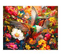 RICUVED 5D Diamond Painting Colibrí,Animal Diamond Painting Kit Completo, Adultos DIY Cristal Pintura De Diamante Para, Painting Para Decoración De Pared Del Hogar 30x40cm