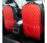 RICVIL Protector de Asiento de Coche, para Ford Kuga 2008-2020 2021 2022 2023 2024 2025 Organizador Asiento Coche, Protege los Asientos de Coche de Suciedad y Daño, D-Red-2pcs