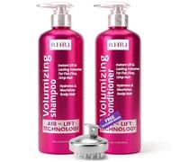 Rida Hair Research Institute Juego de champú y acondicionador voluminizador para cabello fino, hidratante, nutritivo, aumenta el volumen, la consistencia y el brillo, ideal para adelgazar y perder el