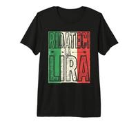 Ridateci La Lira Nostalgia Italiana Prima Repubblica Camiseta Premium
