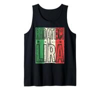 Ridateci La Lira Nostalgia Italiana Prima Repubblica Camiseta sin Mangas