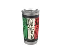 Ridateci La Lira Nostalgia Italiana Prima Repubblica Vaso térmico de acero inoxidable de doble pared