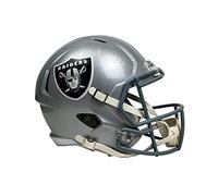 Riddell - Casco réplica de NFL, NFL, Color Plata, tamaño Medium