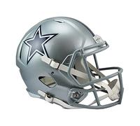 Riddell - Casco réplica de NFL, NFL, Color Plata, tamaño Medium