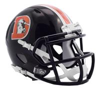 Riddell Denver Broncos NFL Mini Speed Football Helmet 2016 Color Rush by