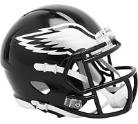 Riddell Mini casco de fútbol americano en campo Philadelphia Eagles