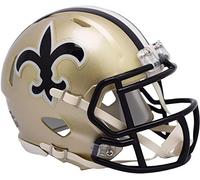 Riddell Mini casco de fútbol NFL Speed New Orleans Saints