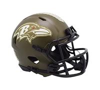 Riddell Speed Mini casco de fútbol SALUTE Baltimore Ravens