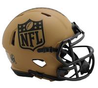 Riddell Speed - Mini casco de la NFL Shield Salute to Service 2023