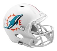 Riddell Speed Replica - Casco de fútbol Americano NFL Miami Dolphins