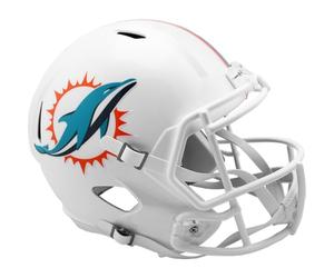 Riddell Speed Replica - Casco de fútbol Americano NFL Miami Dolphins
