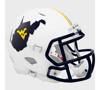 Riddell West Virginia Mountaineers 2022 Country Roads Revolution Speed Mini casco de fútbol americano