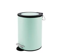 RIDDER Beauté - Vaso (Porcelana), Color Rosa, Acero Inoxidable, Verde Menta, Abfalleimer