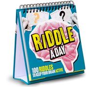 Riddle a Day Desktop Flipbook: 100 Riddles to Keep Your Brain Active