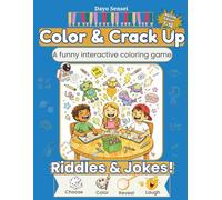 Riddles & Jokes - Color & Crack Up (Blue): Big Kids - Creative Thinkers Edition | Riddles, Jokes, Wordplay & Creative Fun for Kids Ages 7-13 (Color & Crack Up™ Creative Learning Collection)