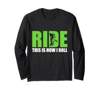 RIDE BMX Retro Dirt Jump Riding Bike Racing Niños Niñas Regalo Manga Larga