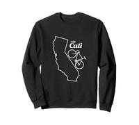 RIDE CALI Love California Road Cycling Tour Inspirado Sudadera