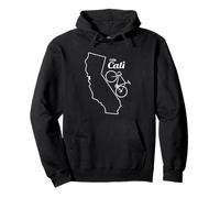 RIDE CALI Love California Road Cycling Tour Inspirado Sudadera con Capucha